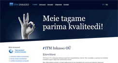 Desktop Screenshot of itminkasso.ee