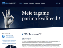 Tablet Screenshot of itminkasso.ee